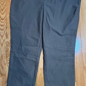 Nine West Charcoal Gray Trousers